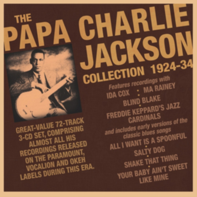 The Papa Charlie Jackson Collection 1924-34, CD / Album Cd