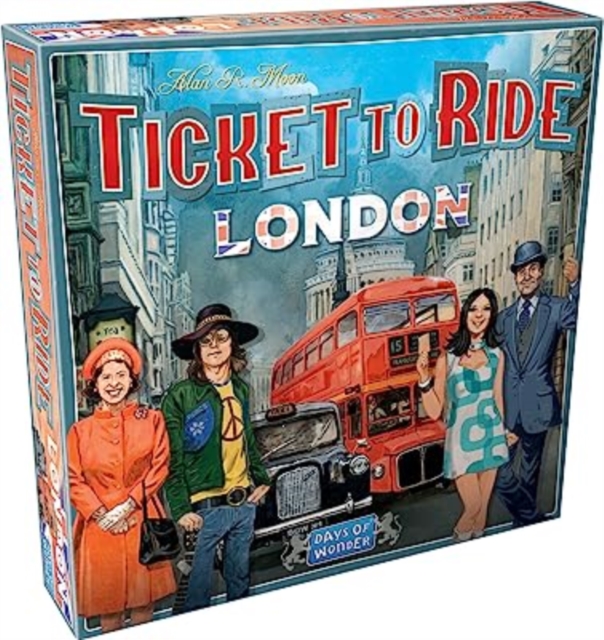 Ticket To Ride - London, Paperback Book