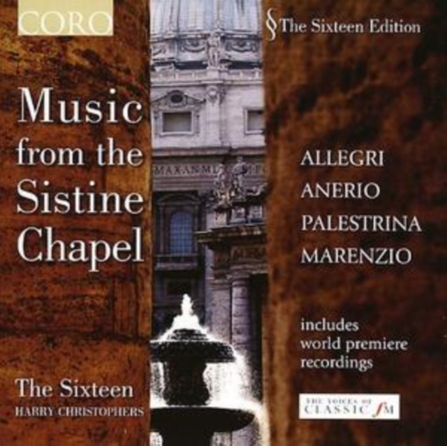 Music from the Sistine Chapel (Christophers, the Sixteen), CD / Album Cd