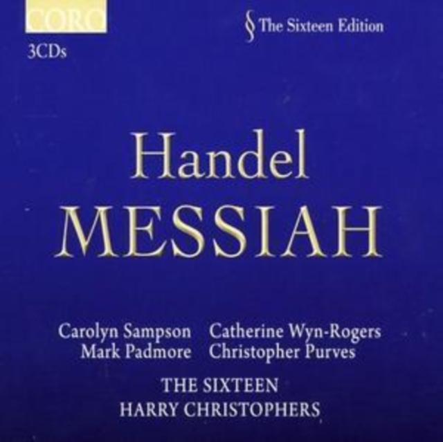 Messiah (Christophers, the Sixteen), CD / Album Cd