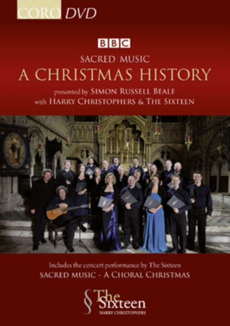 Sacred Music - A Christmas History: The Sixteen, DVD DVD