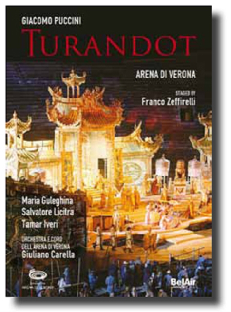 Turandot: Arena Di Verona (Carella), DVD DVD