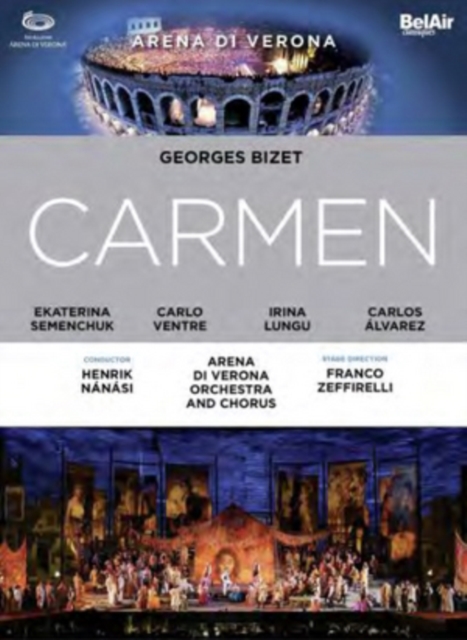 Carmen: Arena Di Verona (Nánási), DVD DVD