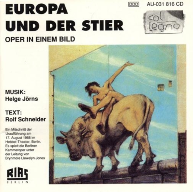 Europe Und Der Stier [german Import], CD / Album Cd