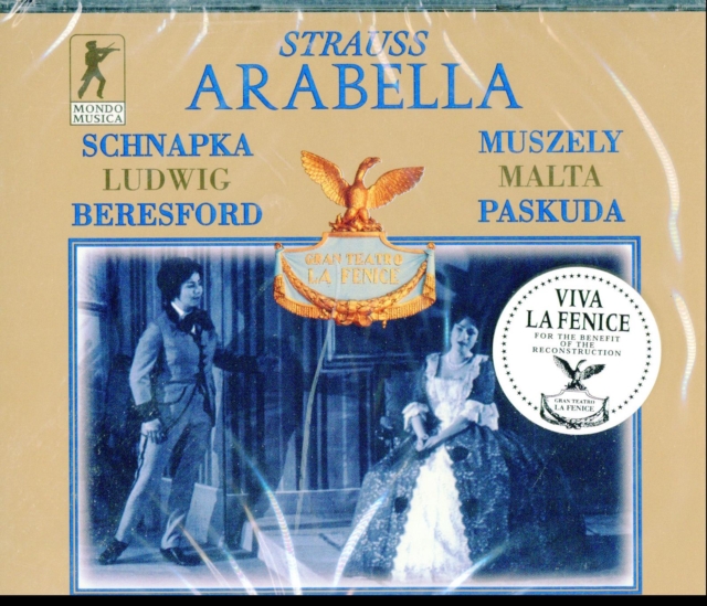 Arabella (Von Zallinger, La Fenice Theatre Orchestra), CD / Album Cd
