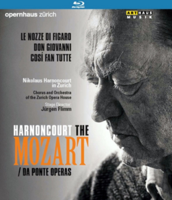 The Mozart/Da Ponte Operas, Blu-ray BluRay