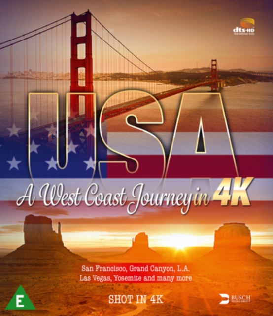 USA - A West Coast Journey in 4K, Blu-ray BluRay