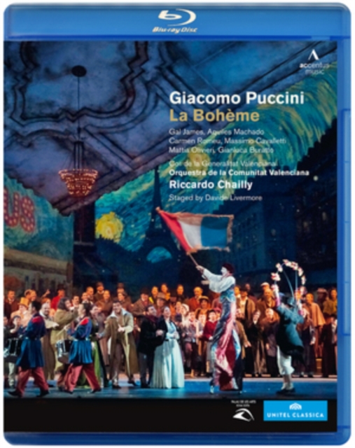 La Bohème: Palau De Les Arts Reina Sofia (Chailly), Blu-ray BluRay