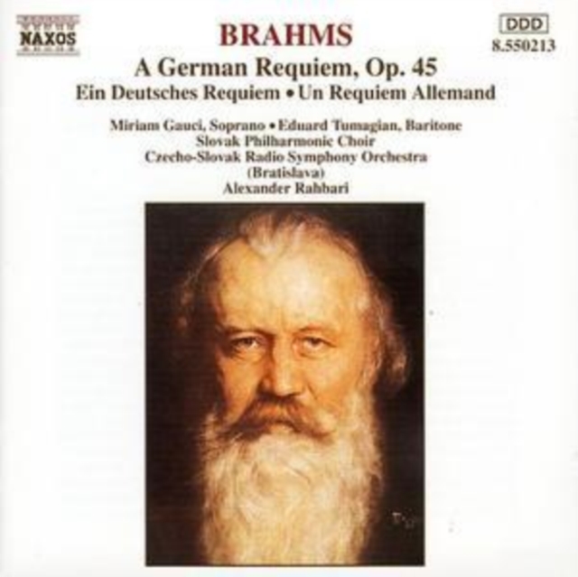 Brahms/german Requiem, CD / Album Cd