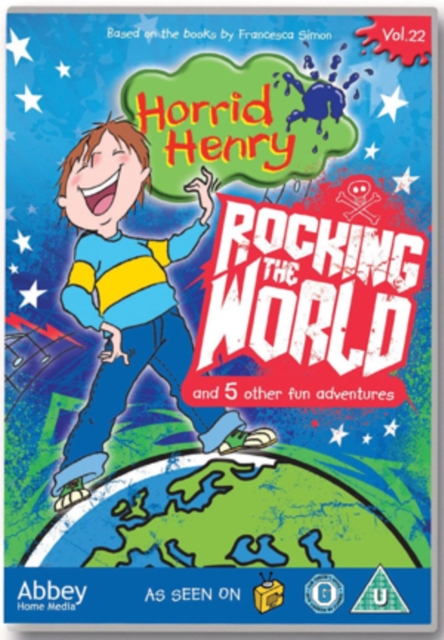 Horrid Henry: Rocking the World, DVD  DVD