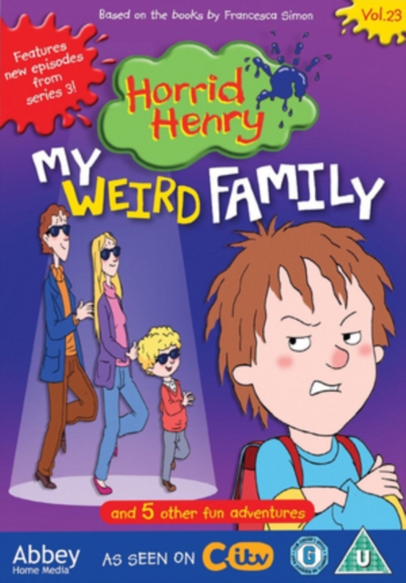 Horrid Henry: My Weird Family, DVD  DVD