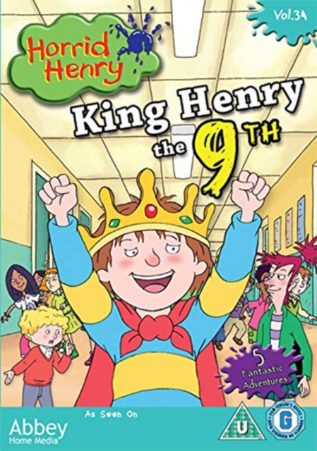Horrid Henry: King Henry the 9th, DVD DVD