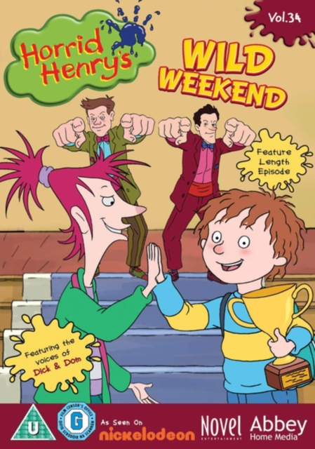 Horrid Henry's Wild Weekend, DVD DVD