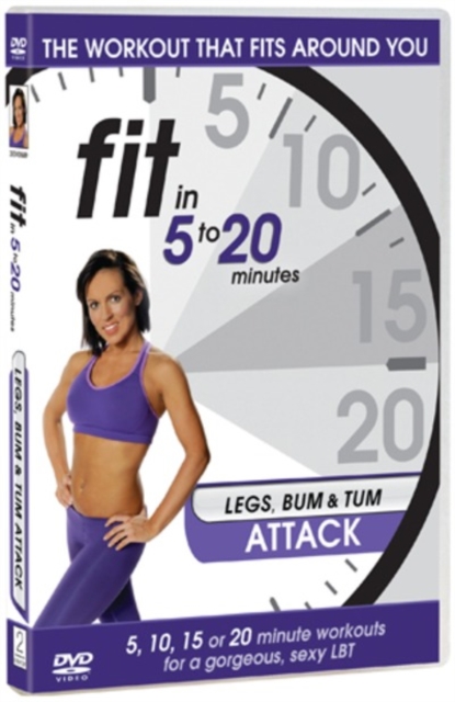 Fit in 5 to 20 Minutes: Legs Bum and Tum Attack, DVD  DVD