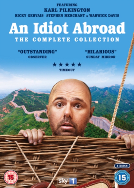 An  Idiot Abroad: The Complete Collection, DVD DVD