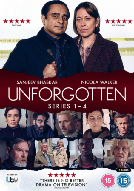 Unforgotten: Series 1-4, DVD DVD