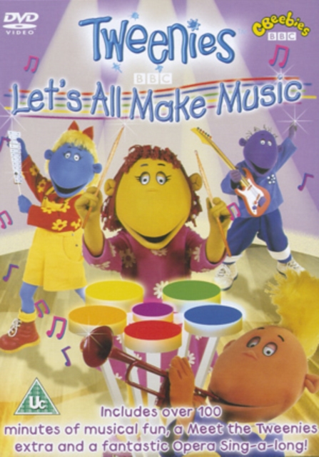 Tweenies: Let's All Make Music, DVD  DVD