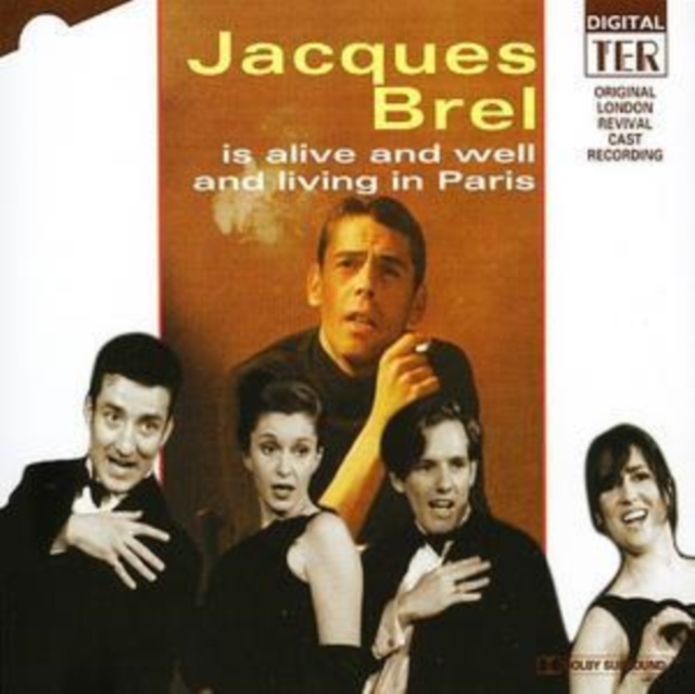 Jacques Brel Is Alive and Well and Living in Paris, CD / Album Cd