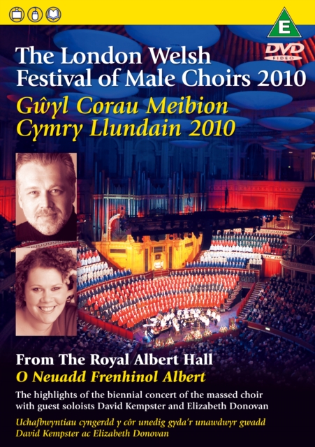 The London Welsh Festival of Male Choirs 2010, DVD DVD