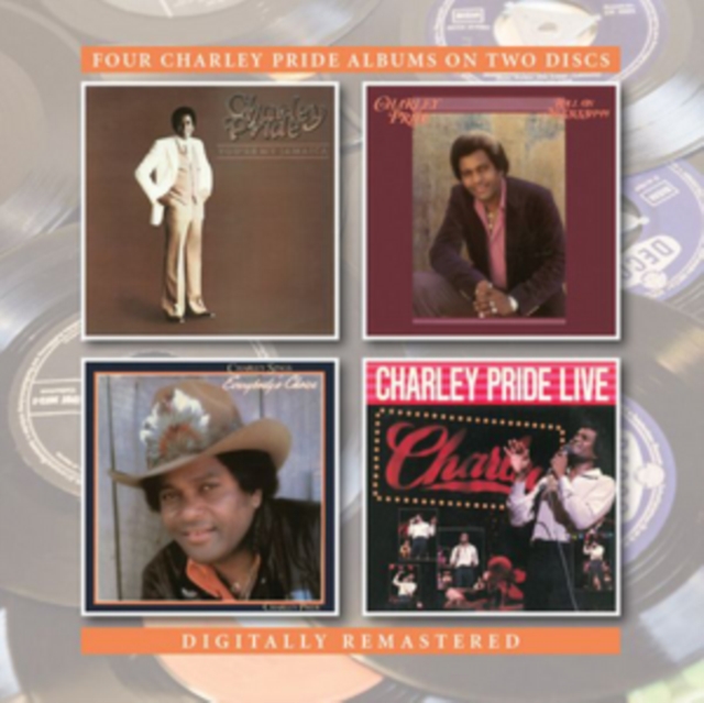 You're My Jamaica/Roll On Mississippi/...: Charley Sings Everybody's Choice/Charley Pride Live, CD / Album Cd