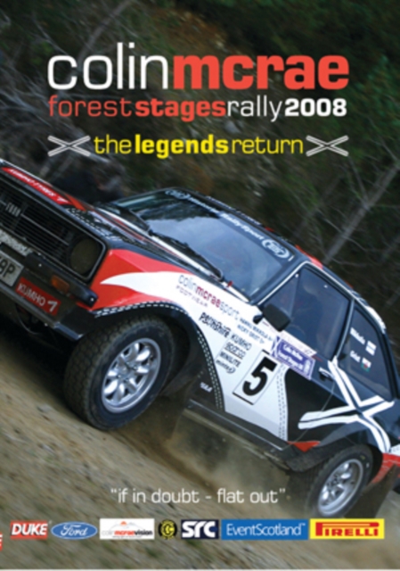Colin McRae: Stages Rally 2008, DVD  DVD