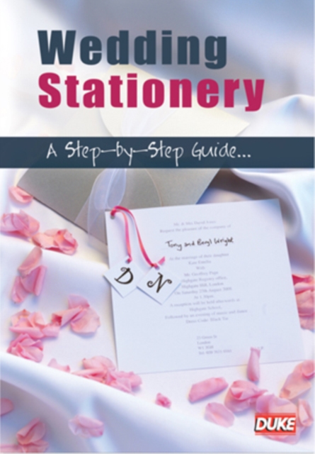 Wedding Stationery - A Step By Step Guide, DVD  DVD