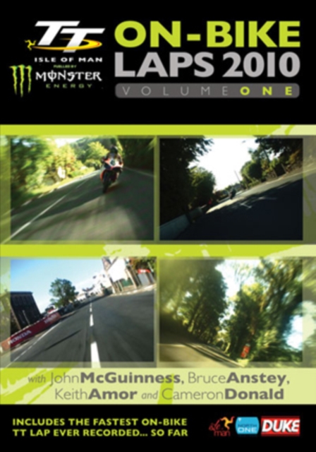 TT 2010: On Bike Laps - Vol. 1, DVD  DVD