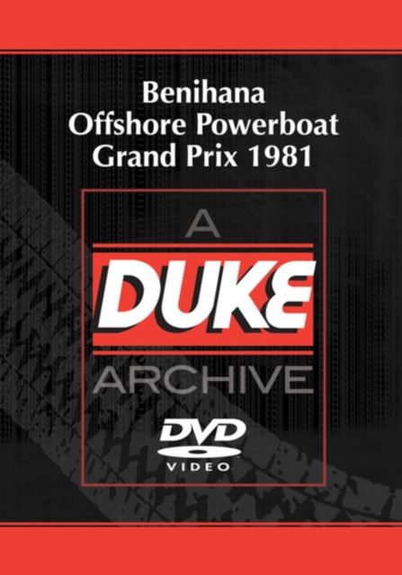 Benihana Offshore Powerboat Grand Prix 1981, DVD DVD