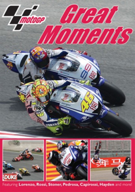 MotoGP's Great Moments, DVD  DVD