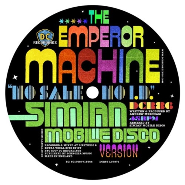No sale no ID (Simian Mobile Disco version), Vinyl / 12" Single Vinyl