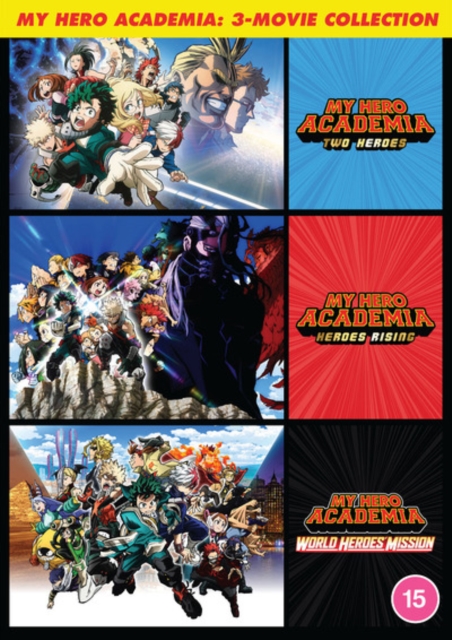 My Hero Academia: 3 Movie Collection, DVD DVD