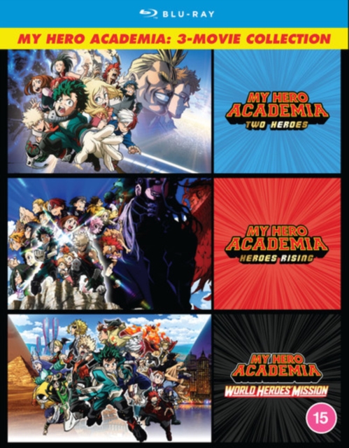 My Hero Academia: 3 Movie Collection, Blu-ray BluRay