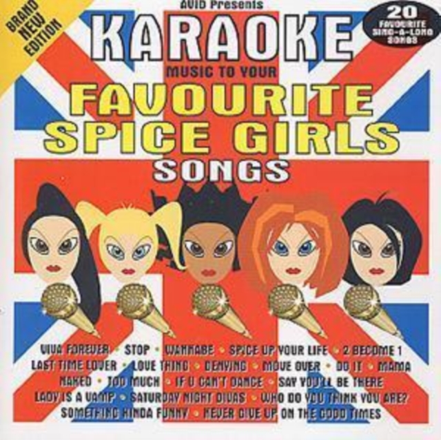 Karaoke Music To Your Favourite Spice Girls Songs, CD / Album Cd