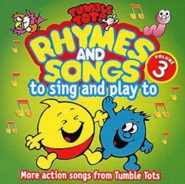 Tumble Tots Rhymes and Songs Volume 3, CD / Album Cd