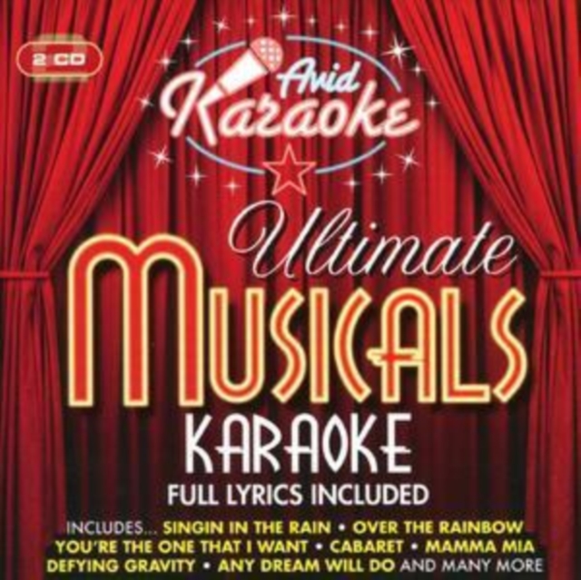 Ultimate Musicals Karaoke, CD / Album Cd