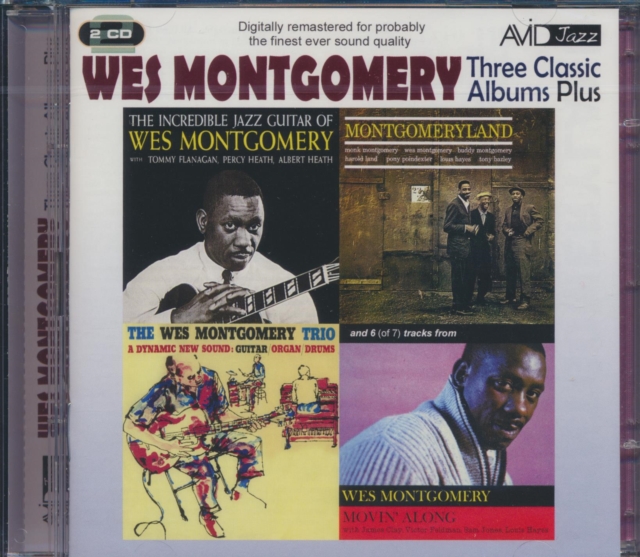 Three Classic Albums Plus: Incredible Jazz Guitar/Montgomeryland/Wes Montgomery Trio/..., CD / Album Cd
