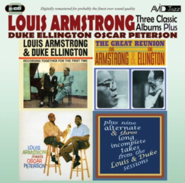 Three Classic Albums Plus: Louis Armstrong & Duke Ellington/Great Reunion/Meets Oscar..., CD / Album Cd
