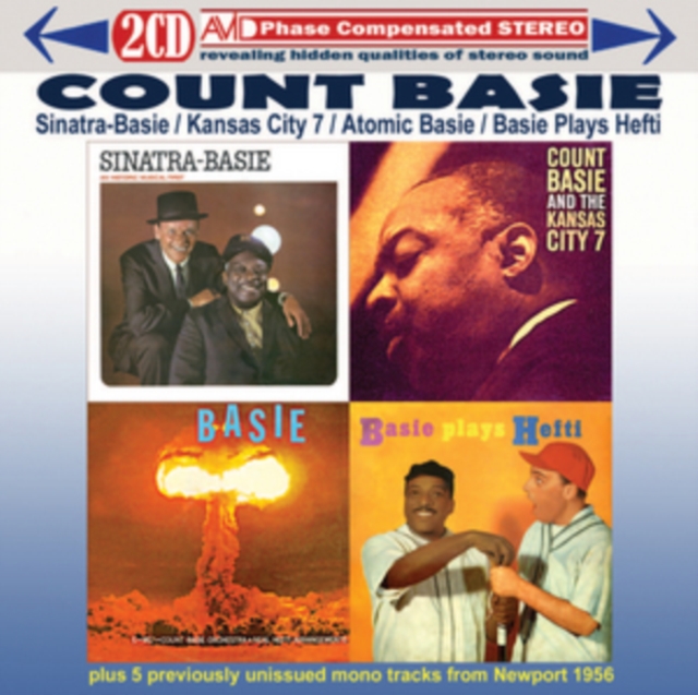 Four Classic Albums Plus: Sinatra-Basie/Count Basie & Kansas City 7/Atomic Mr. Basie/..., CD / Album Cd