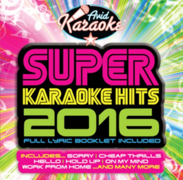 Super Karaoke Hits 2016, CD / Album Cd