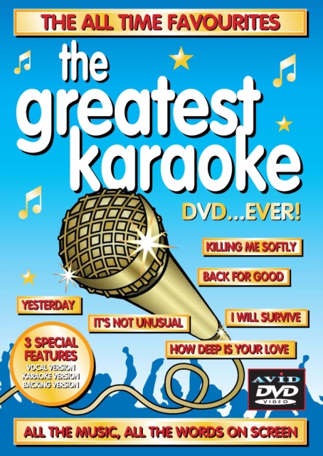 The Greatest Karaoke DVD... Ever!, DVD DVD