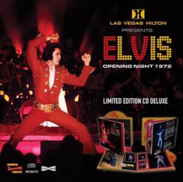 Las Vegas Hilton Presents Elvis: Opening Night 1972 (Deluxe Edition), CD / with Book Cd