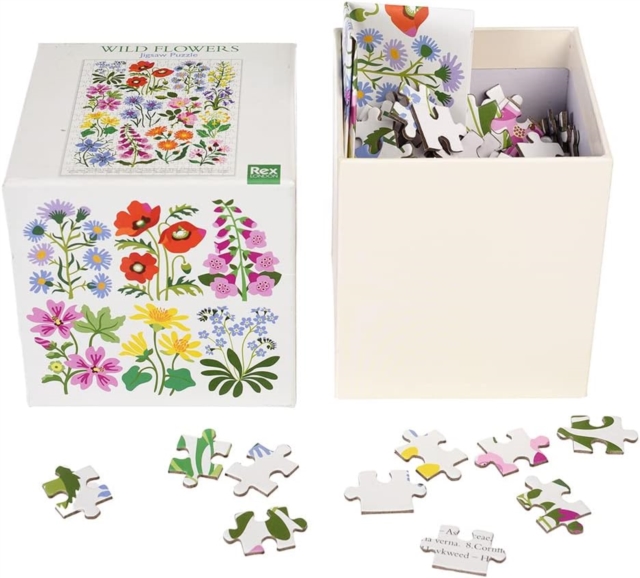 Jigsaw puzzle (300 pieces) - Wild Flowers, Paperback Book