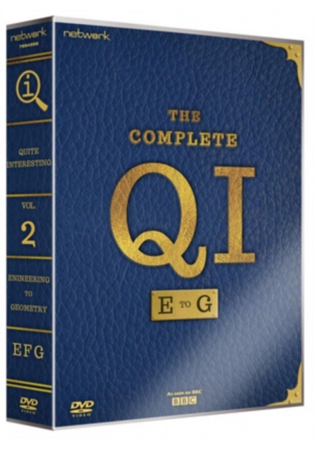 QI: Series E-G, DVD DVD