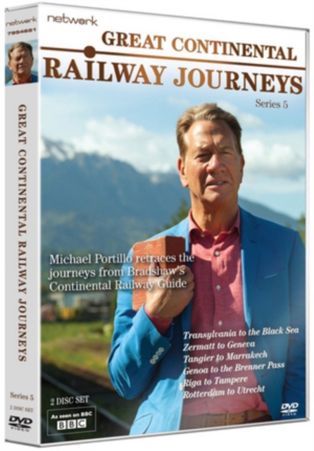 Great Continental Railway Journeys: Series 5, DVD DVD