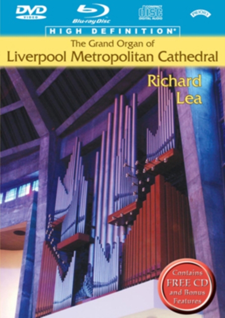 The Grand Organ of Liverpool Metropolitan Cathedral - Richard Lea, Blu-ray BluRay