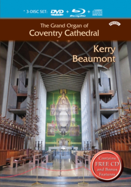 The Grand Organ of Coventry Cathedral - Kerry Beaumont, DVD DVD
