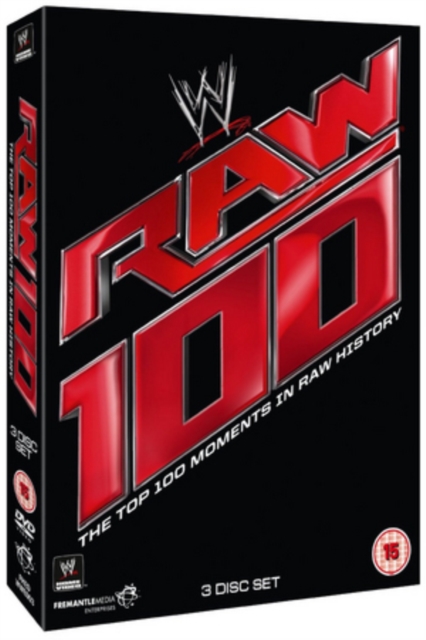 WWE: Raw - The Top 100 Moments in Raw History, DVD  DVD
