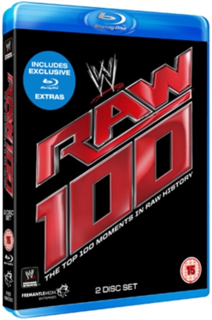 WWE: Raw - The Top 100 Moments in Raw History, Blu-ray  BluRay