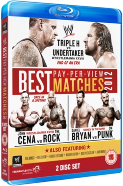 WWE: The Best PPV Matches of 2012, Blu-ray  BluRay