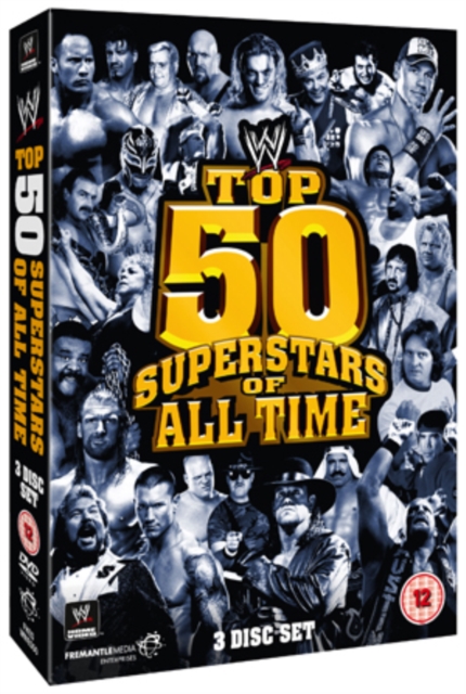 WWE: The Top 50 Superstars of All Time, DVD  DVD